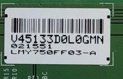 KIT DE TARJETAS PARA TV SONY NUM DE  PARTE XBR-75X900H / MAIN A5014255A 160 / 1-006-895-21 / FUENTE 100613322 / AP-P321AM / T-CON LJ94-45133D / 20Y_S75JU22H2TA6BV0.2 / DRIVER A5012966A / 1-006-902-11 / PANEL YDAF075DND01 / MODELO XBR-75X900H / XBR75X900H - Imagen 3
